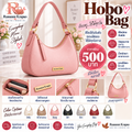 Hobo Bag สีชมพู